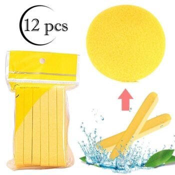 Nidy compressed facial sponge for gentle face cleansing